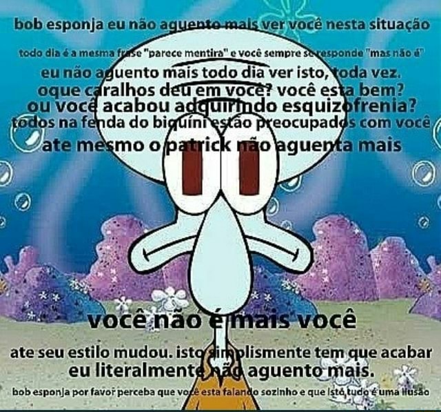 nunca fique devendo pro bob esponja agiota - Veja Aqui MS