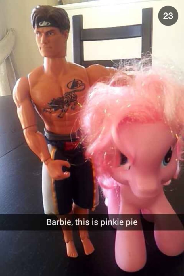 Pinkie pie barbie hot sale