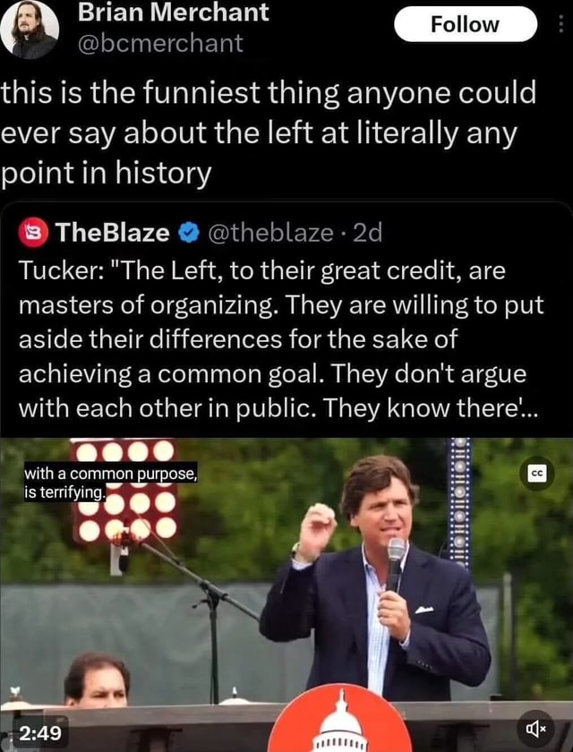 Brian Merchant Follow this is the funniest thing anyone could ever say