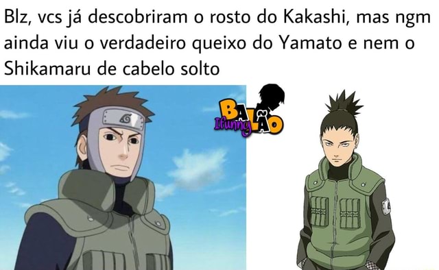 O ROSTO DO KAKASHI 