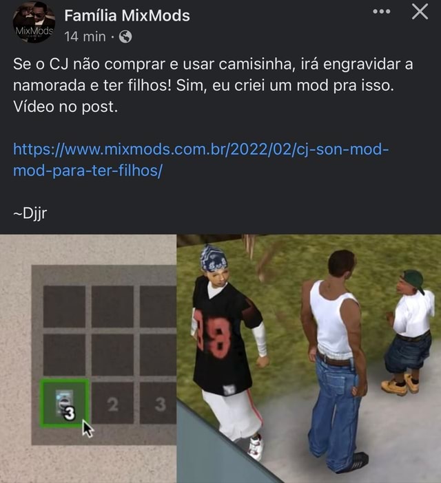 Novas namoradas do CJ - MixMods