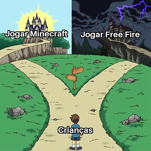 Vamos jogar Minecraft? Minecrafit jogo de criança - iFunny Brazil