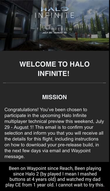 You could be playing Halo Infinite next weekend