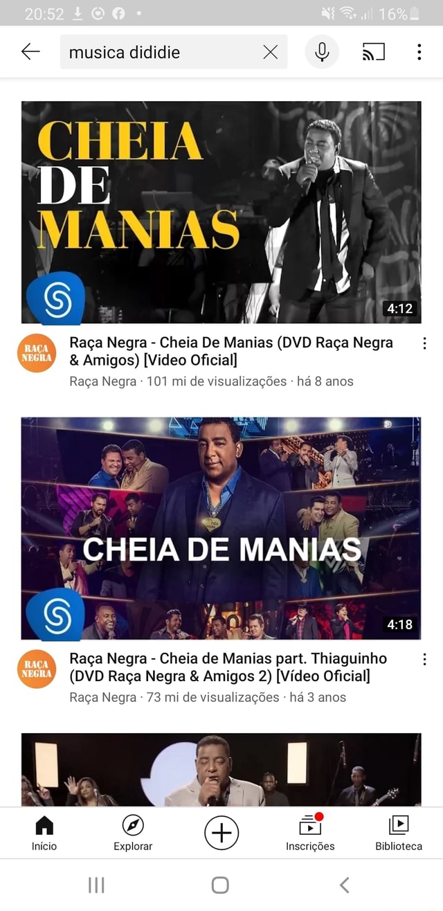 Raça Negra - Cheia de Manias