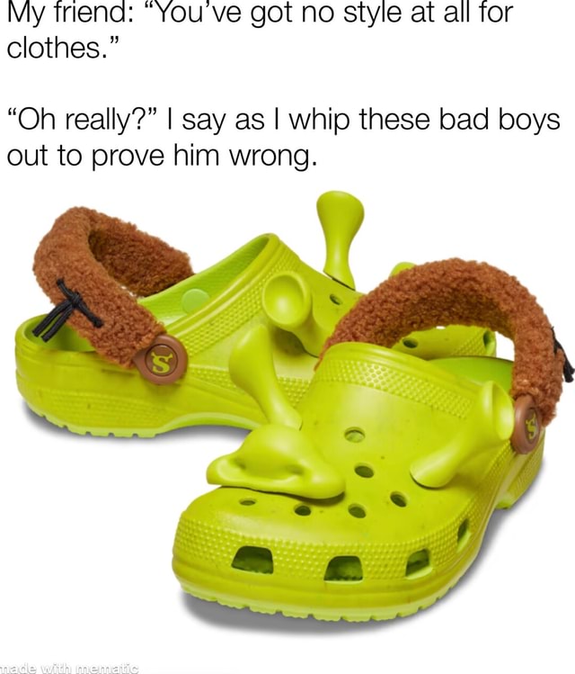 Babe what's wrong?? Why haven't you worn the akatsuki goth crocs I made for  you :( : r/dankruto