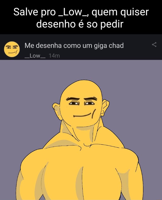 Desenhando GIGA CHAD! Vídeo completo em breve!! 