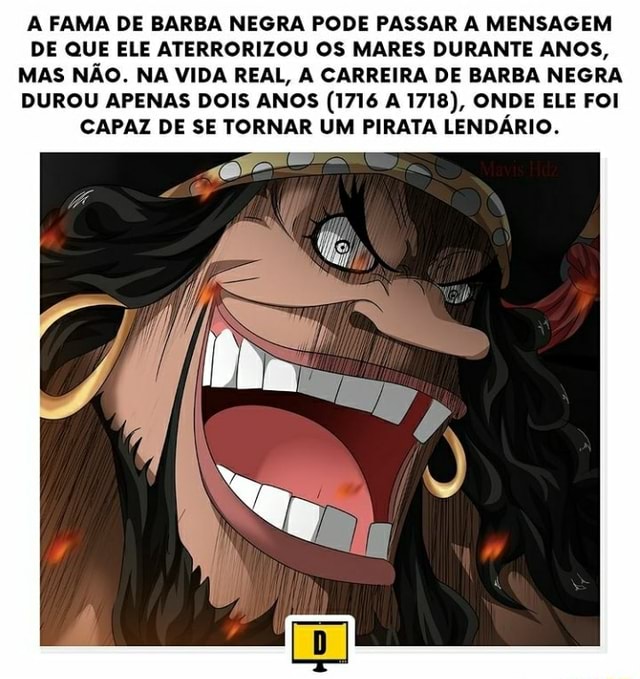 Portal Piece - Quem se lembra do dia que o Barba Negra impressionou a  todos? épico demais! Podemos até ouvir a onomatopéia do poder da Gura Gura.  Auehaeuhaeu - Sanji, INSTAGRAM