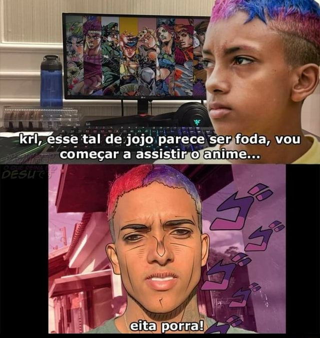 Eu amo anime - Essa dublagem BR tá uma porra em #nam Assista meu