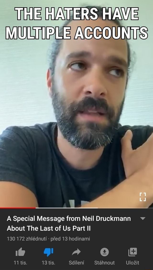 A Special Message from Neil Druckmann About The Last of Us Part
