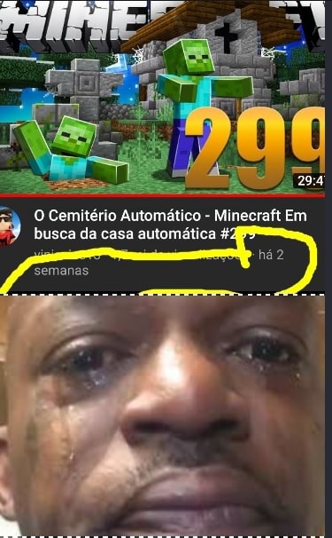 Entraram no meu Minecraft e calvaram minha casa Es Er - iFunny Brazil