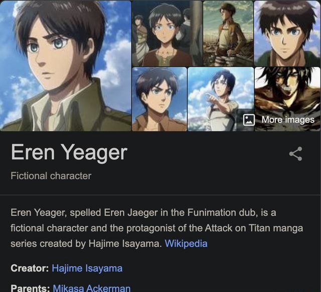 Eren Yeager - Wikipedia