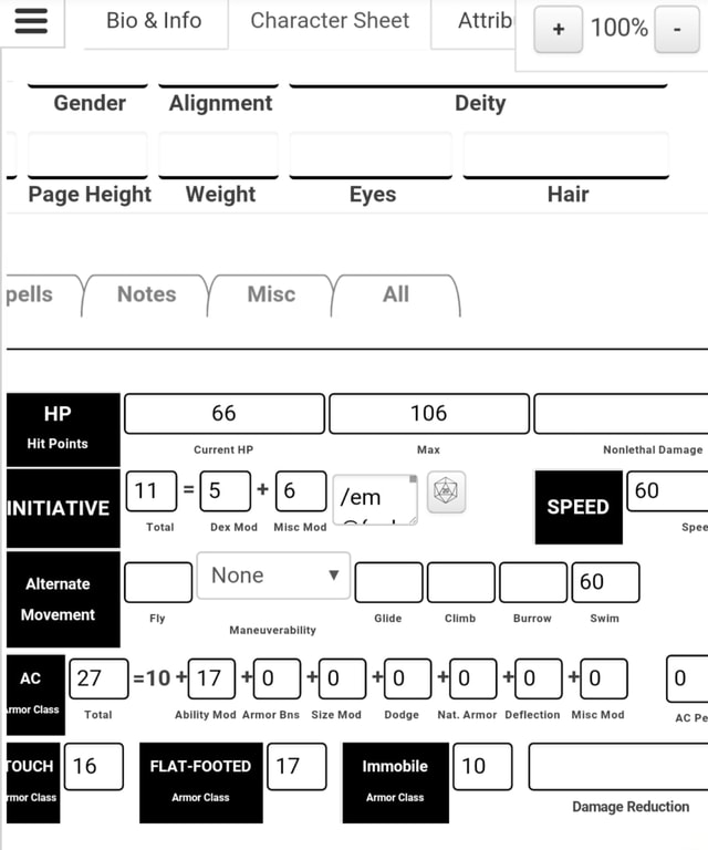 Bio Info Character Sheet Attrib 100 Gender Alignment Deity Page bio-info-character-sheet-attrib-100-gender-alignment-deity-page