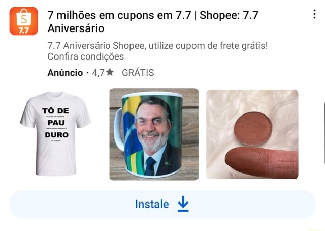 7.7 Aniversário Shopee 