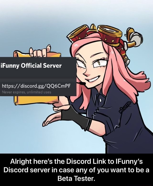 Woah, a discord server to ask Shix to buy my merch - iFunny