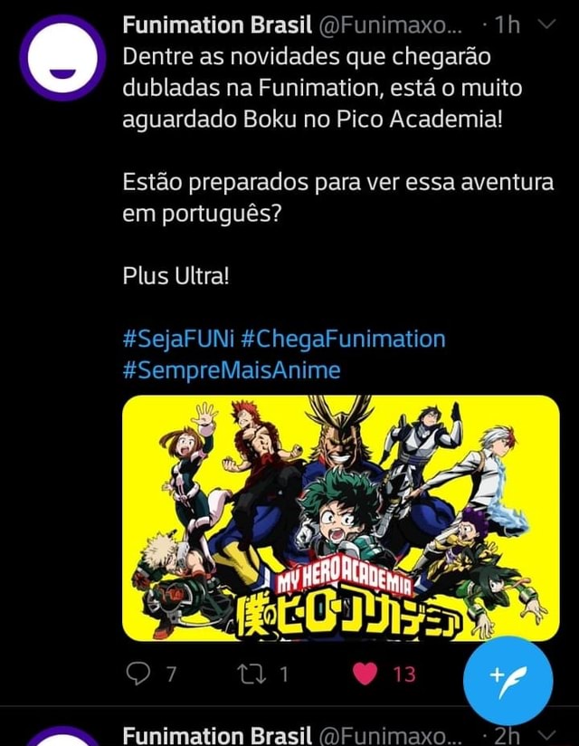 Funimation BR on X: Vocês estão preparados para se juntar às