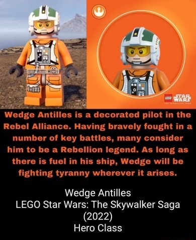 Lego star sales wars wedge antilles