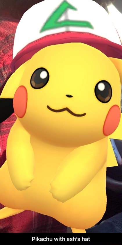 Shiny Pikachu (ash hat) 