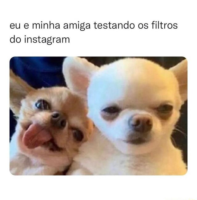 Gente, vão lá dar uma olhada no fc meu e da minha amiga no insta