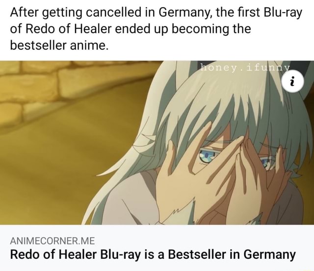 Redo of Healer Blu-ray is a Bestseller in Germany - Anime Corner