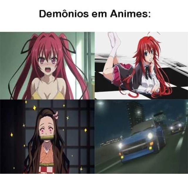 DEMÔNIO DOS FILMES DEMONIO NOS ANIMES - iFunny Brazil