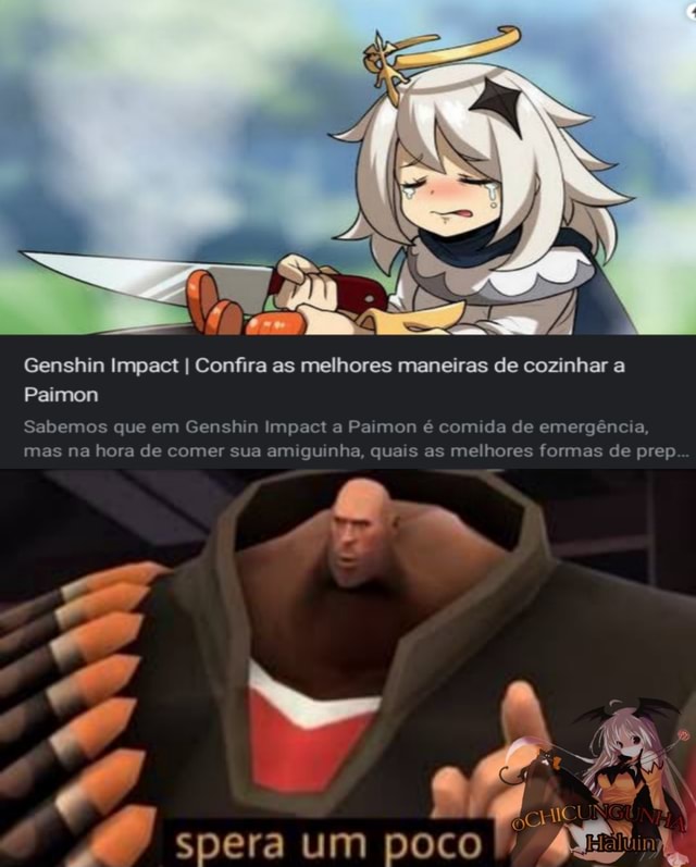 Genshin Impact - Paimon está convidando você a dar uma