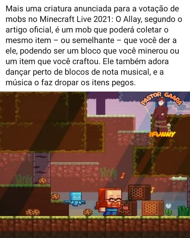 Os outros animais da última votação da máfia de Minecraft foram revelados