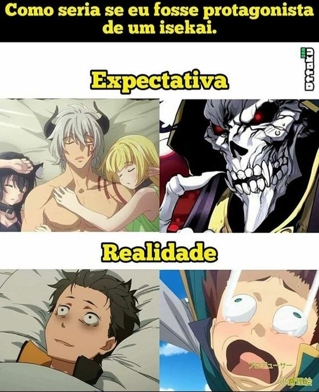 Isekai Animes BR - Comentário são os mais engraçados. Edit:Se vc leva meme  a sério, porfavor leve uma dedada na bunda.