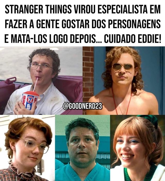 DOIDO QUE O ATOR DO EDDIE NÃO SE PARECE NADA COM O PERSONAGEM! - iFunny  Brazil