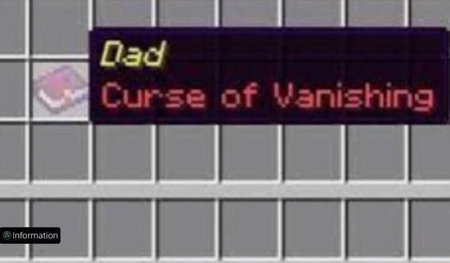 Dad Curse of Vanishing - iFunny Brazil