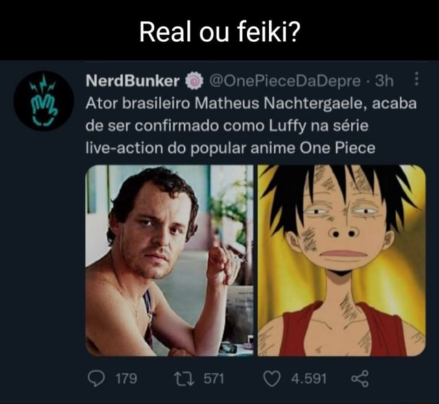 Fãs fazem campanha para One Piece escalar ator brasileiro como Ace -  NerdBunker