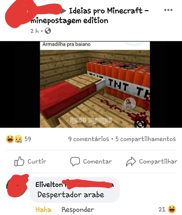 Ideias pro Minecraft - minepostagem edition