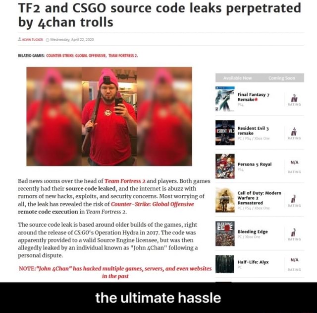 Source 2 for CS:GO Leaks and Rumors - gHacks Tech News