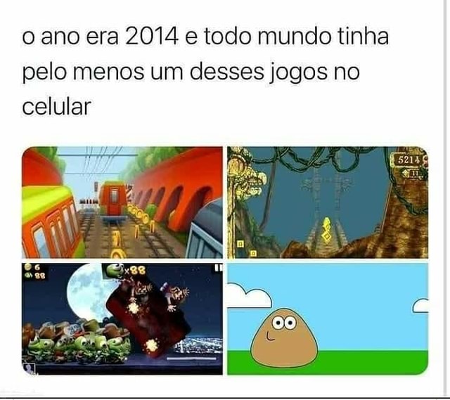 em 2014 nem celular eu tinha kk #sonho #memes #jogos #fyp #viral