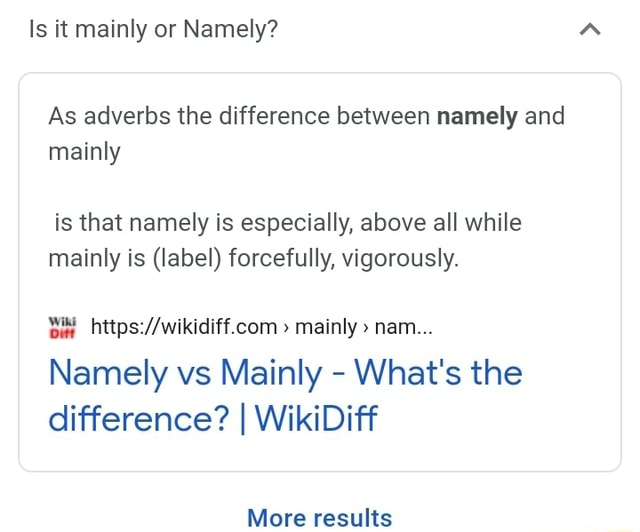 is-it-mainly-or-namely-as-adverbs-the-difference-between-namely-and