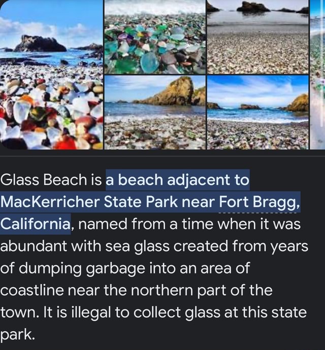 Glass Beach, California: When nature turns trash into tourist attraction,  California - Times of India Travel