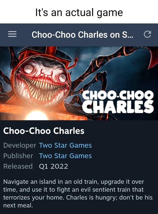 Choo-Choo Charles by Two Star Games