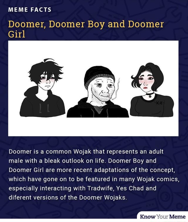 Doomer Guy Meme | Sticker