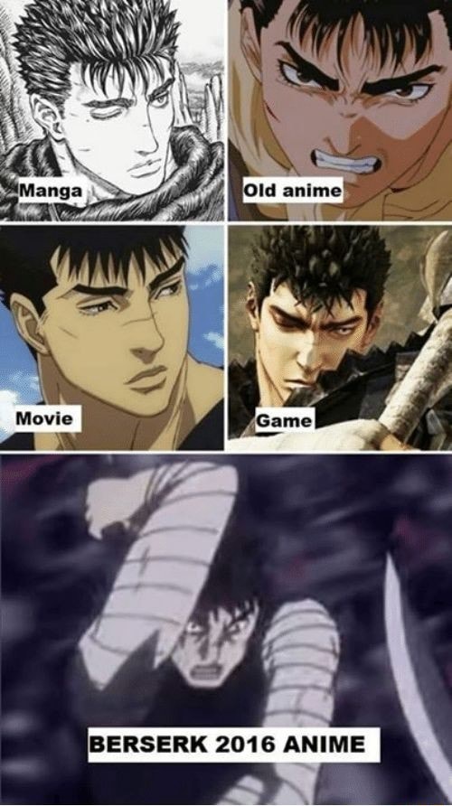 Berserk na Netflix porra Anime - Violncia e agao Nov N \ - iFunny Brazil