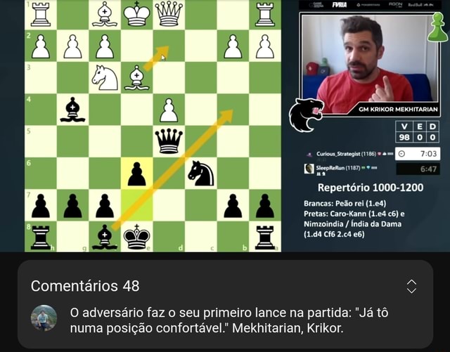 GMKrikor x Raffael chess - Match de 10 partidas 