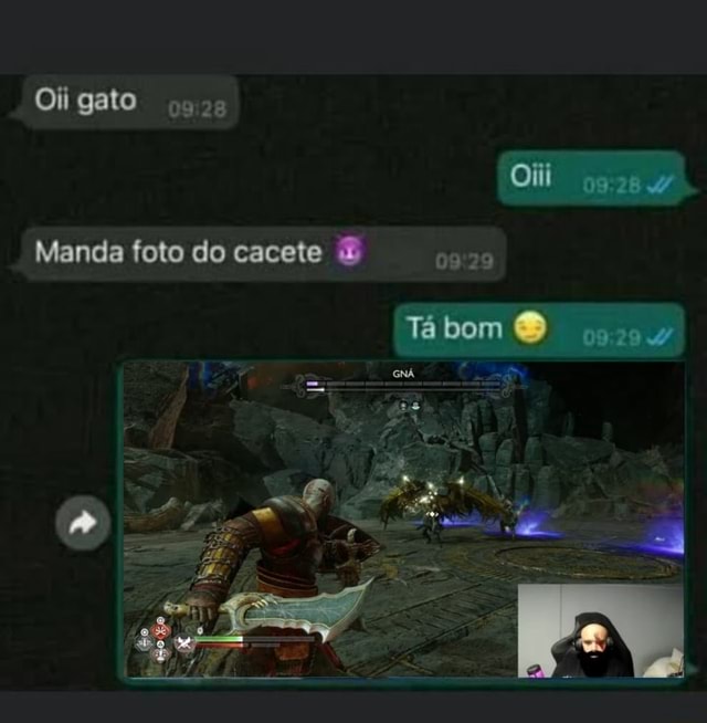 Oii gato Manda foto do cacete & Tá bom - iFunny Brazil