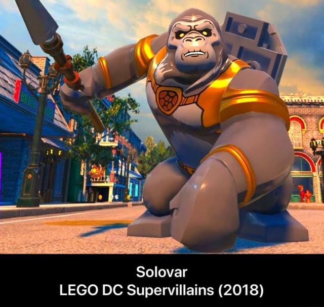 Lego dc super villains best sale gorilla grodd