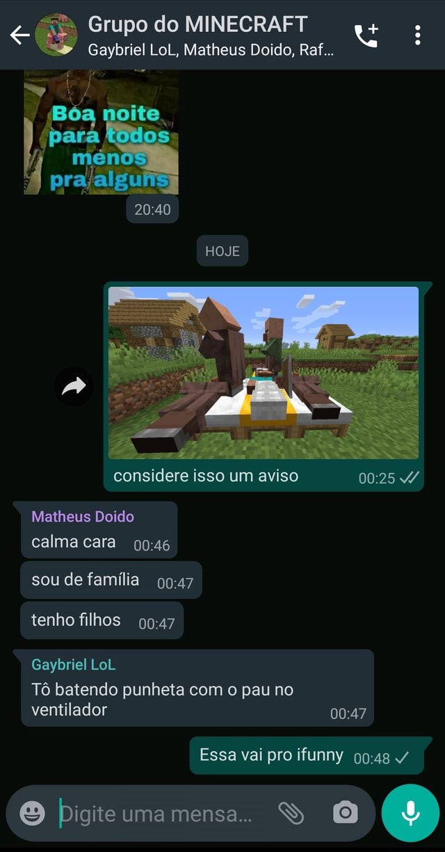 Minecraft Grupo - BR