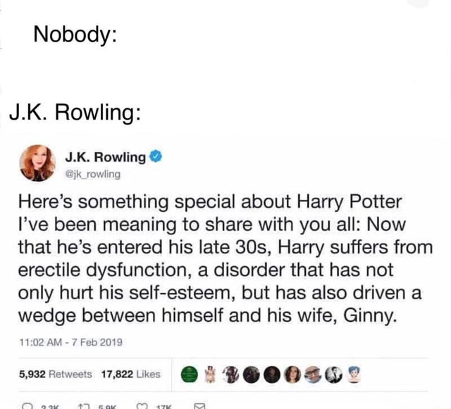 Here’s something special about Harry Potter I’ve been meaning to share