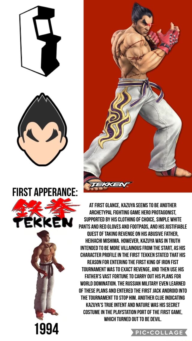 Kazuya Mishima (Character) - Comic Vine