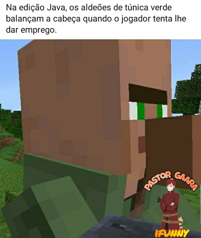 Aldeões do Minecraft on X:  / X