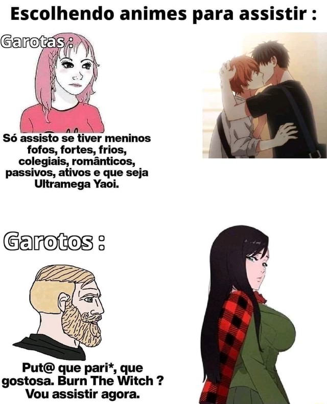 Hahajtodos os animes estão no meu comando agora!! 0qg?? meus