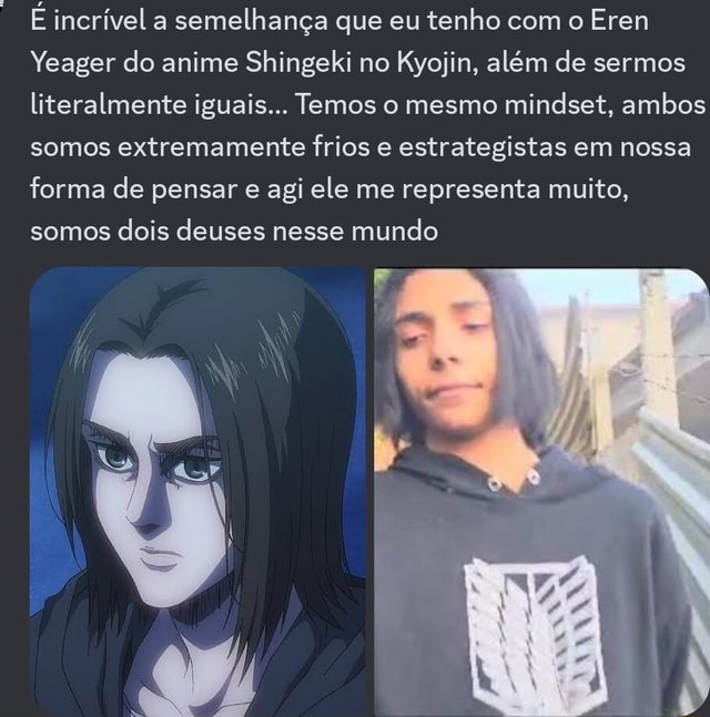 Belinha Meus parabéns você acaba de ser teletransportado para o seu anime  favorito! Fãs de Shingeki no Kyojin: - iFunny Brazil