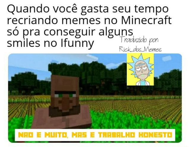 10 MINUTOS DE MEMES EM IMAGENS MINECRAFT #030 