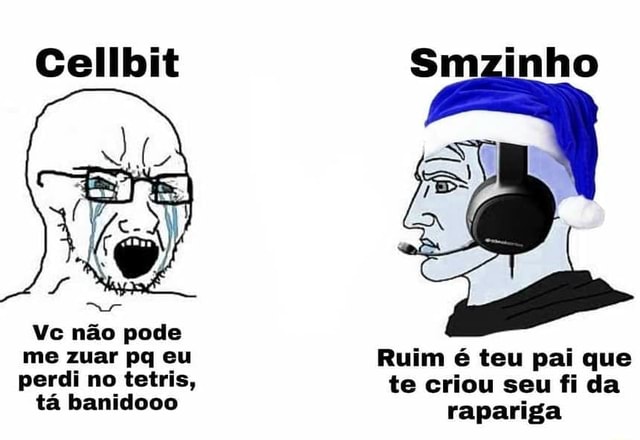 CELLBIT ME XINGOU DE CARECA E EU RESPONDI 