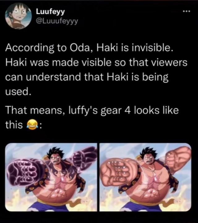 What does Law mean when he said Luffy uses too much Haki in Gear 4